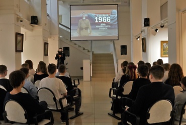 В реутовском музее прошёл Урок мужества в честь Дня неизвестного солдата